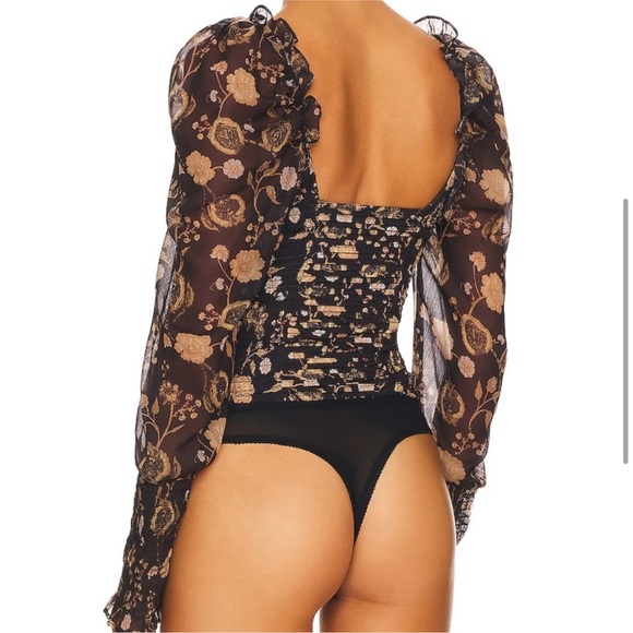 NWT Free People Brunch Date Bodysuit in Black
Combo - Picture 4 of 11
